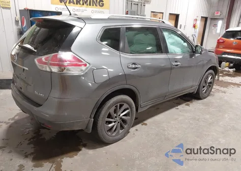 2016 Nissan Rogue Sl из США, поврежденный, VIN 5N1AT2MV7GC731946